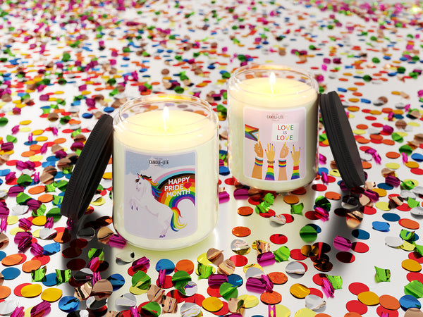 Happy Pride Month 7oz Jar Candle Product Image 5