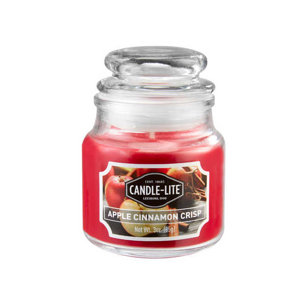 Apple Cinnamon Crisp 3oz Jar Candle Product Image 1