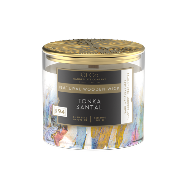 Tonka Santal Wooden-Wick 14oz Jar Candle Product Image 3