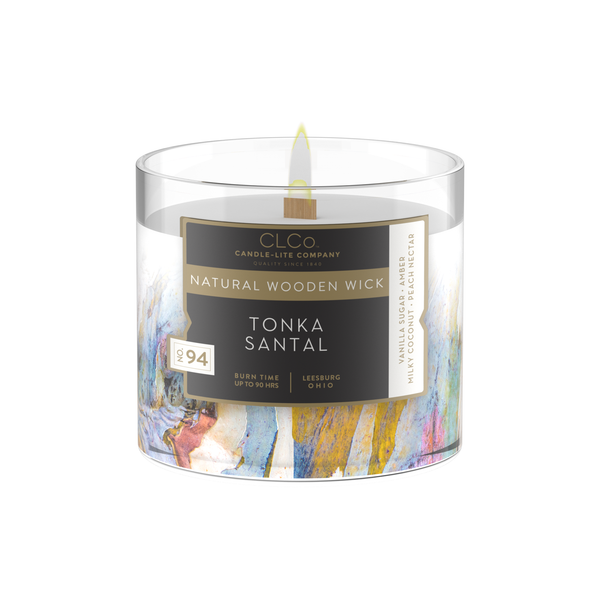 Tonka Santal Wooden-Wick 14oz Jar Candle Product Image 1