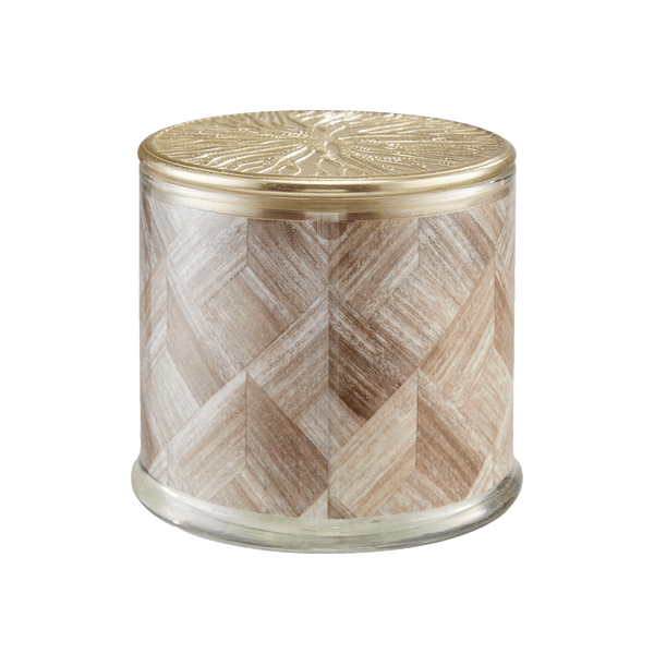 Leather Jacaranda Wooden-Wick 14oz Jar Candle Product Image 4