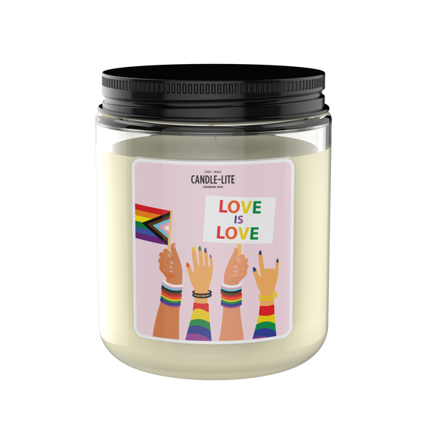 Love is Love 7oz Jar Candle Product Image 1