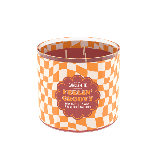 Feelin' Groovy 3-wick 14oz Jar Candle Product Image 3