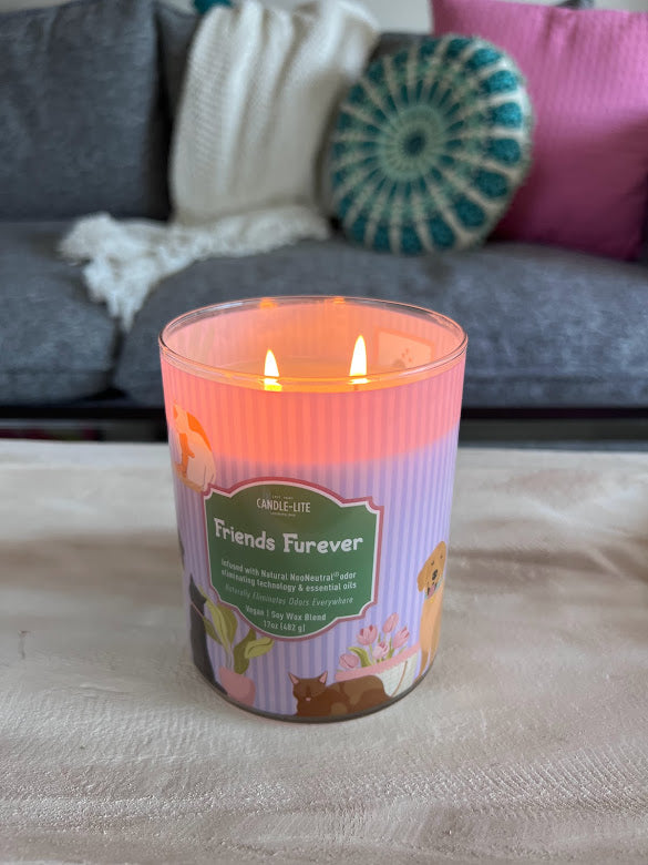 Friends Furever 2-wick 17oz Jar Candle Product Image 5